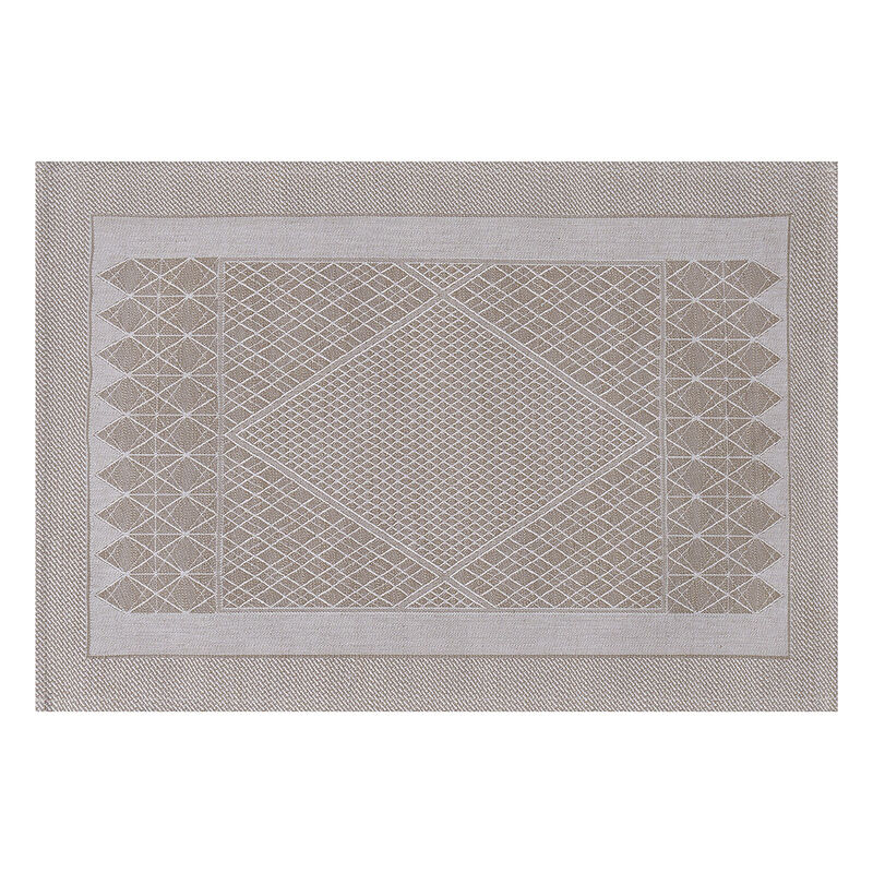 Placemat Club Satin Beige 53x33 89% cotton / 11% linen, , hi-res image number 0